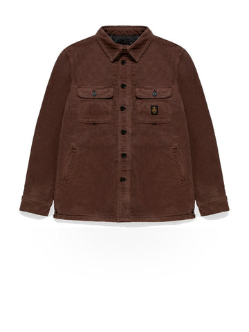 Refrigiwear Jungle Overshirt - Camicie Uomo - Marrone