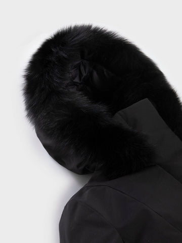 Refrigiwear Lady Tech/1 Fur Jacket - Capospalla Donna - Nero