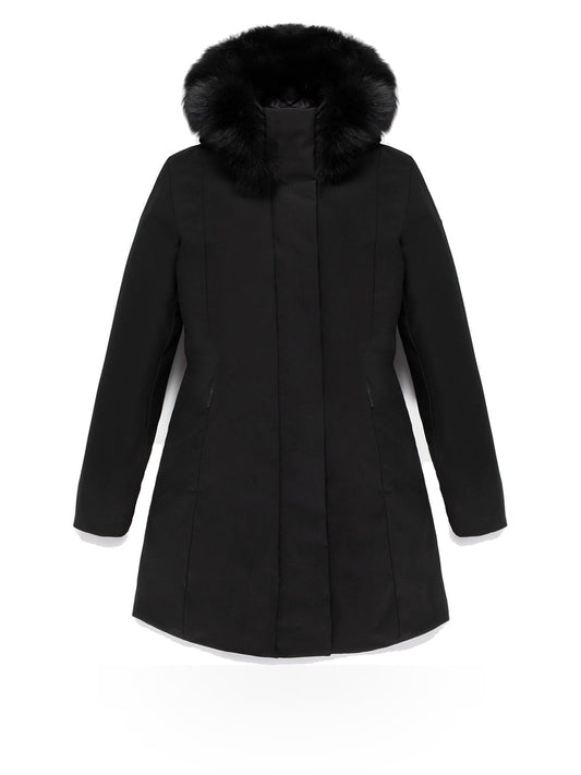 Refrigiwear Lady Tech/1 Fur Jacket - Capospalla Donna - Nero