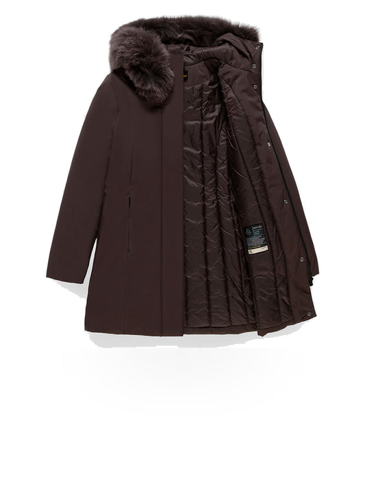 Refrigiwear Lady Tech/1 Fur Jacket - Capospalla Donna - Marrone