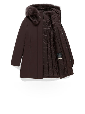 Refrigiwear Lady Tech/1 Fur Jacket - Capospalla Donna - Marrone