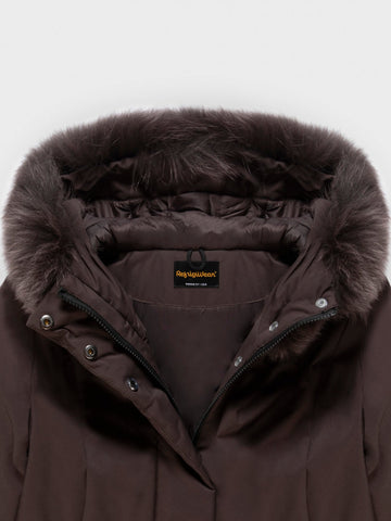 Refrigiwear Lady Tech/1 Fur Jacket - Capospalla Donna - Marrone