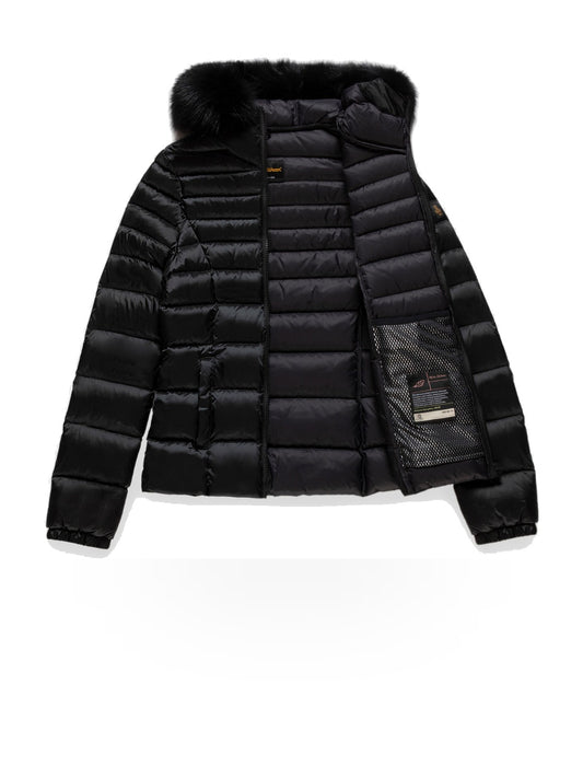 Refrigiwear Mead Fur Jacket - Capospalla Donna - Nero