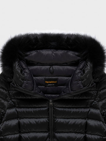 Refrigiwear Mead Fur Jacket - Capospalla Donna - Nero