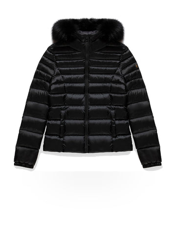 Refrigiwear Mead Fur Jacket - Capospalla Donna - Nero
