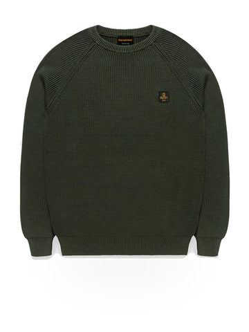 Refrigiwear Merek Pullover - Maglieria Uomo - Verde Militare