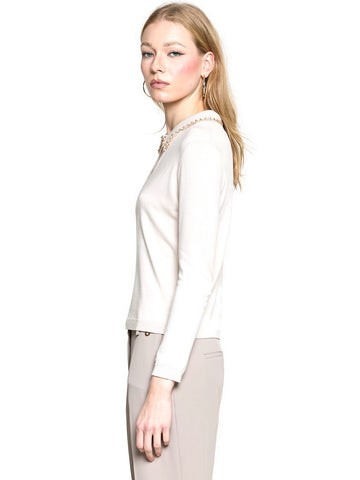 Relish Maglia Loremy - Maglieria Donna - Bianco