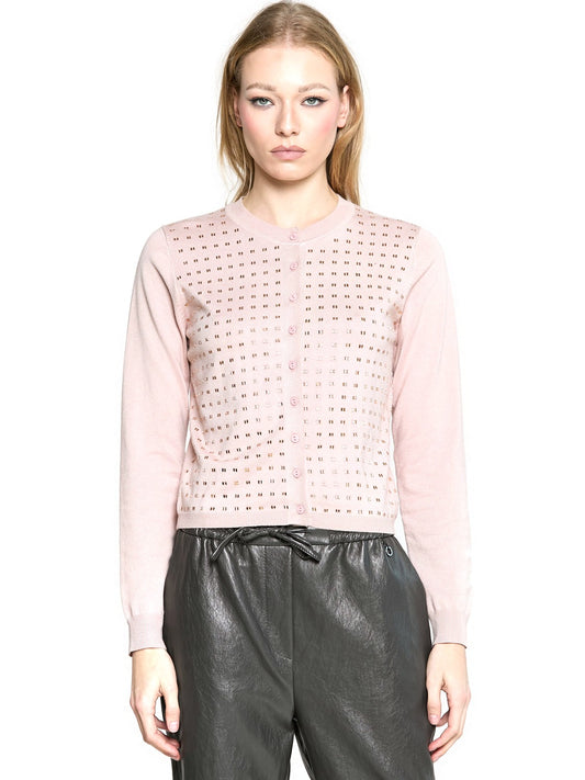Relish Cardigan Fiorelli - Maglieria Donna - Rosa
