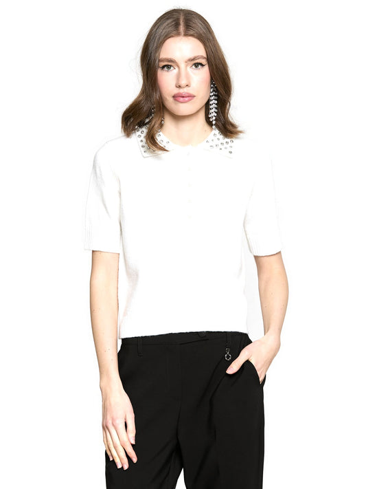 Relish Maglia Cumming - Maglieria Donna - Milk