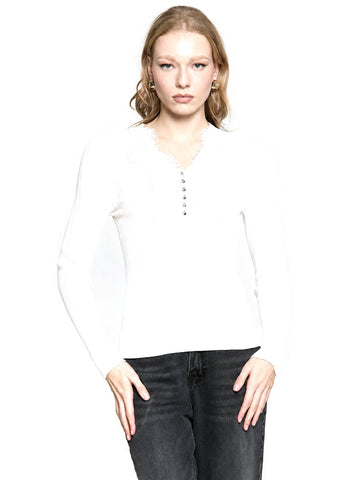 Relish Maglia Cabbi - Maglieria Donna - Milk