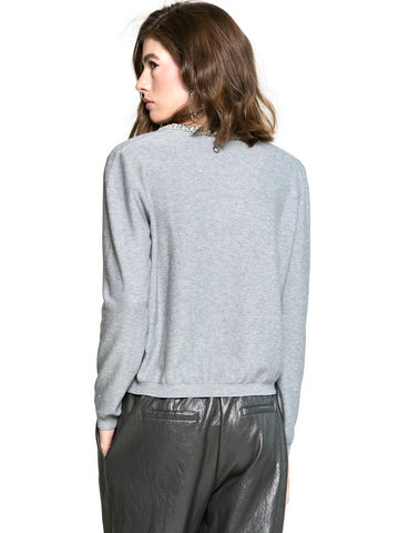 Relish Cardigan Sade - Maglieria Donna - Grigio