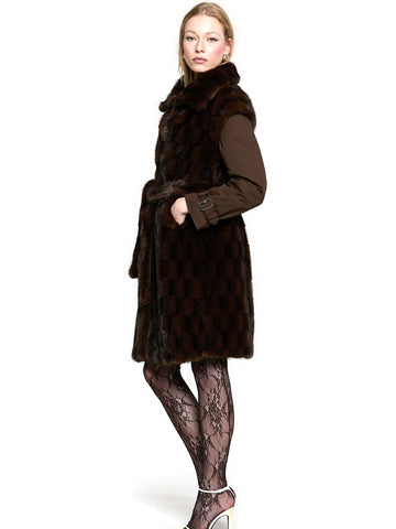 Relish Pelliccia Charmy Eco - Capospalla Donna - Marrone