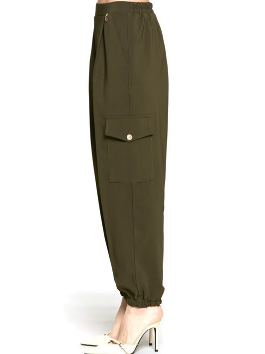 Relish Panta Teclanam - Pantaloni Donna - Beech
