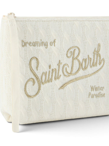 Saint Barth Aline Tricot Pochette - Borse Donna - 10or Emb
