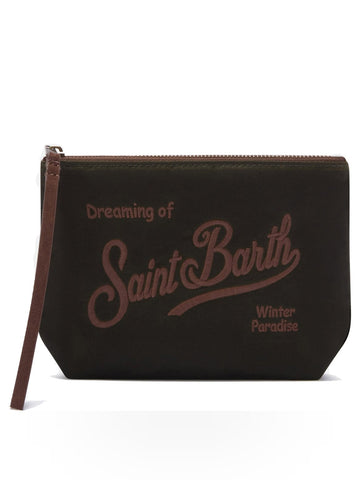 Saint Barth Aline Wax Pochette - Borse Donna - 5218 Emb