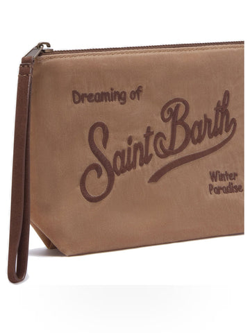 Saint Barth Aline Wax Pochette - Borse Donna - 1318 Emb