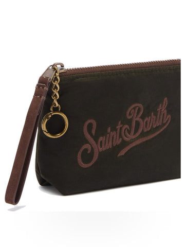 Saint Barth Aline Mini Wax Pochette - Borse Donna - 5218 Emb