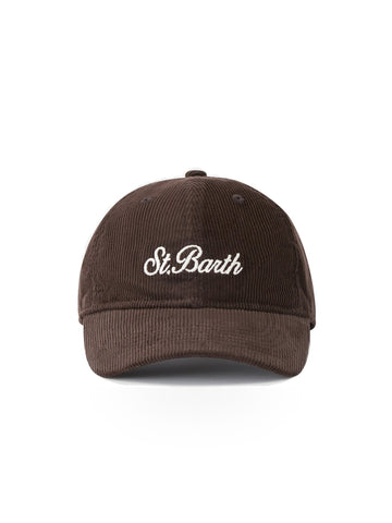 Saint Barth Baseball Corduroy S Hat - Cappelli Donna - 18 Emb