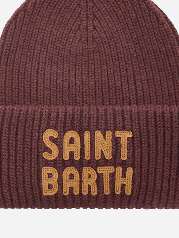 Saint Barth Berry W Knitted Cap - Cappelli Donna - St Barth 18 Patch