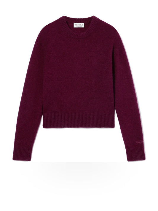 Saint Barth Lucille Soft Sweater - Maglieria Donna - Aubergine