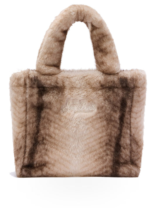 Saint Barth Colette Soft Fur Hand Bag - Borse Donna - Ferret