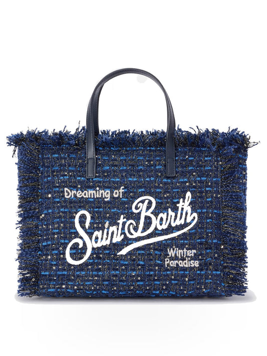 Saint Barth Colette Tweed - Borse Donna - Shiny 61