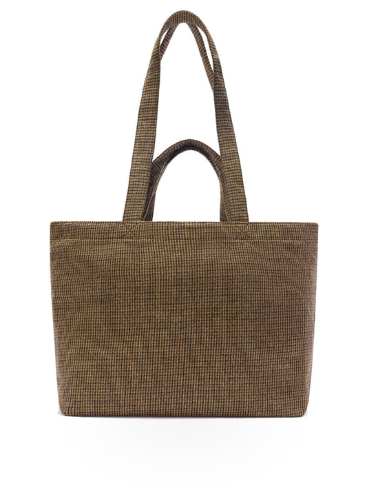 Saint Barth Essential Wool Bag - Borse Donna - Pied De Poule
