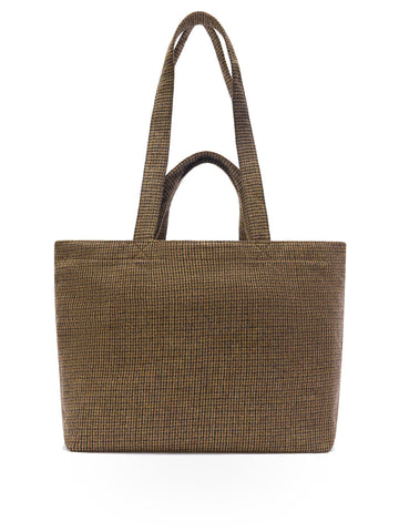 Saint Barth Essential Wool Bag - Borse Donna - Pied De Poule