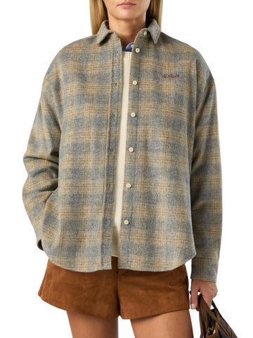 Saint Barth Lully Flannel Shirt - Camicie Donna - Tartan