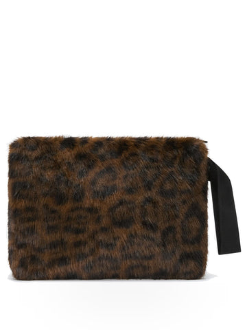 Saint Barth Pareasy Fur Mink 18h Emb - Borse Donna - Dark Leopard