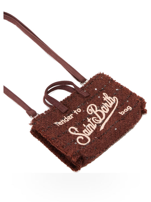 Saint Barth Phone Bag Felt Leo 18 Emb - Porta Telefono Donna - Leo 18 Emb