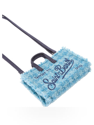 Saint Barth Phone Bag Tweed Mini Paillettes 18 Emb - Porta Telefono Donna - 3136 Emb