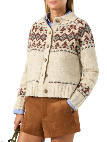 Saint Barth Patty Donegal Cardigan - Maglieria Donna - Fair Isle