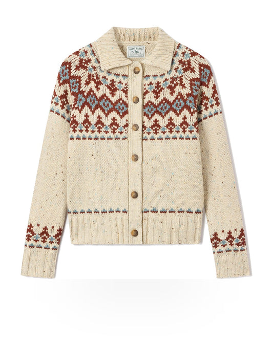 Saint Barth Patty Donegal Cardigan - Maglieria Donna - Fair Isle