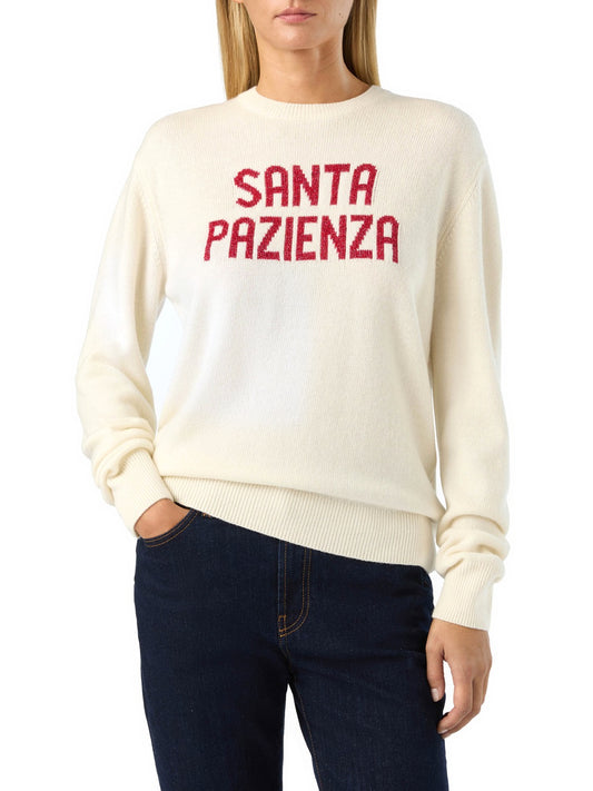 Saint Barth New Queen Crewneck Sweater - Maglieria Donna - Pazienza Lurex