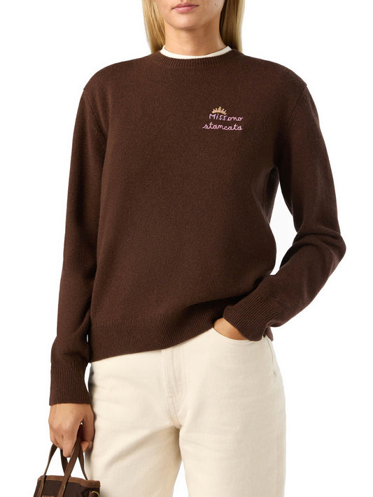 Saint Barth New Queen Embry Jumper - Maglieria Donna - Miss Stancata
