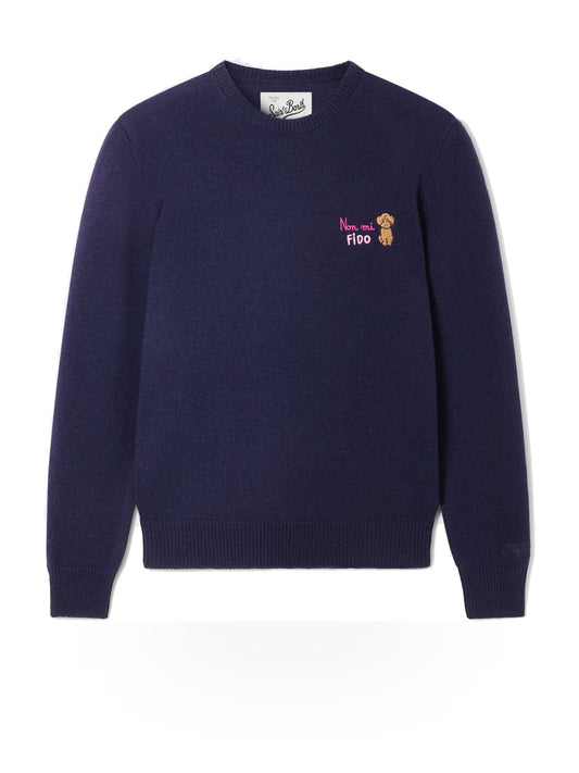 Saint Barth New Queen Embry Jumper - Maglieria Donna - Poodle Fido