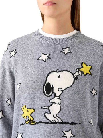 Saint Barth Tessa P Sweater - Maglieria Donna - Peanuts Touching Stars