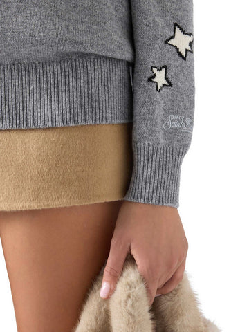 Saint Barth Tessa P Sweater - Maglieria Donna - Peanuts Touching Stars