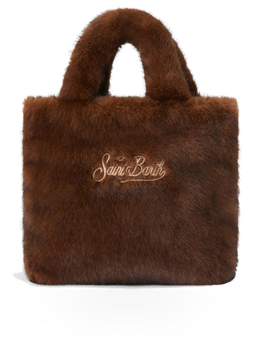 Saint Barth Vanity Mini Soft Fur Bag - Borse Donna - 19m12 Emb