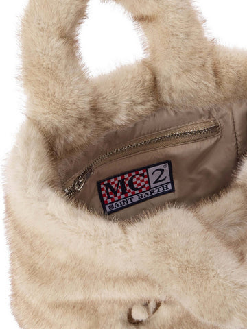 Saint Barth Vanity Mini Soft Fur Bag - Borse Donna - 12m18 Emb