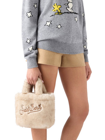 Saint Barth Vanity Mini Soft Fur Bag - Borse Donna - 12m18 Emb