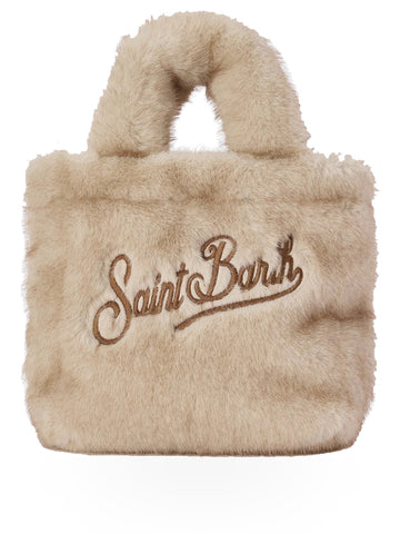 Saint Barth Vanity Mini Soft Fur Bag - Borse Donna - 12m18 Emb