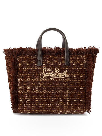 Saint Barth Vanity Mini Tweed N Bag - Borse Donna - 1811 Emb