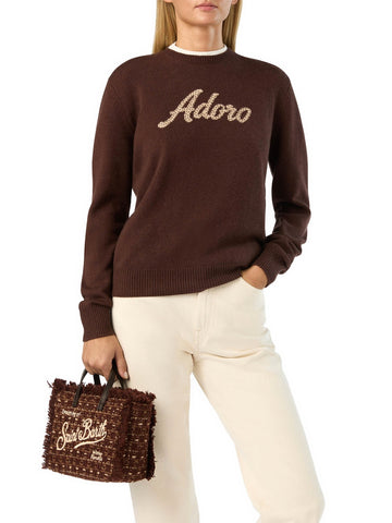Saint Barth Vanity Mini Tweed N Bag - Borse Donna - 1811 Emb