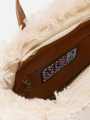 Saint Barth Vanity Mini Corduroy N Small Bag - Borse Donna - S 10 Emb
