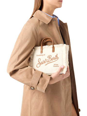 Saint Barth Vanity Mini Corduroy N Small Bag - Borse Donna - S 10 Emb