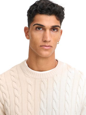 Solid Sdmalcolm - Maglieria Uomo - Bianco