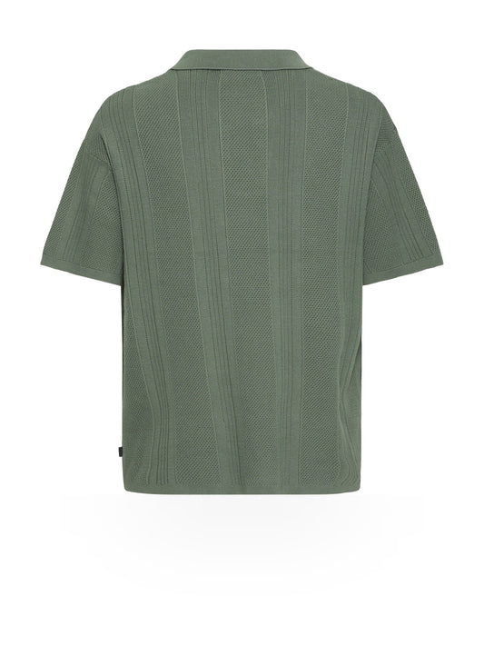 Solid Trefor Long Sleeved Knit Pullover - Maglieria Uomo - Verde