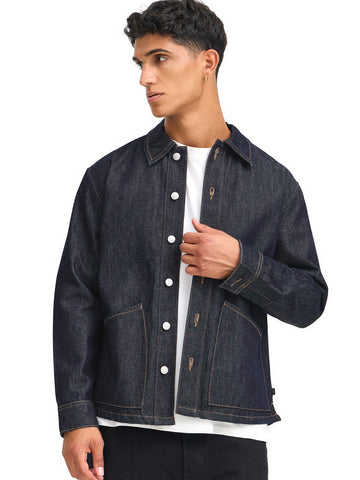 Solid Capospalla Uomo - Denim